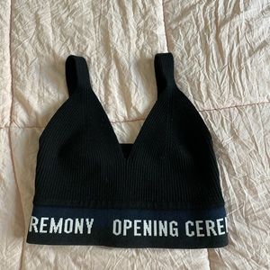 COPY - Opening Ceremony cropped tank.